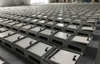 鋼鉄電力のパネル箱の金属のエンクロージャの配電箱